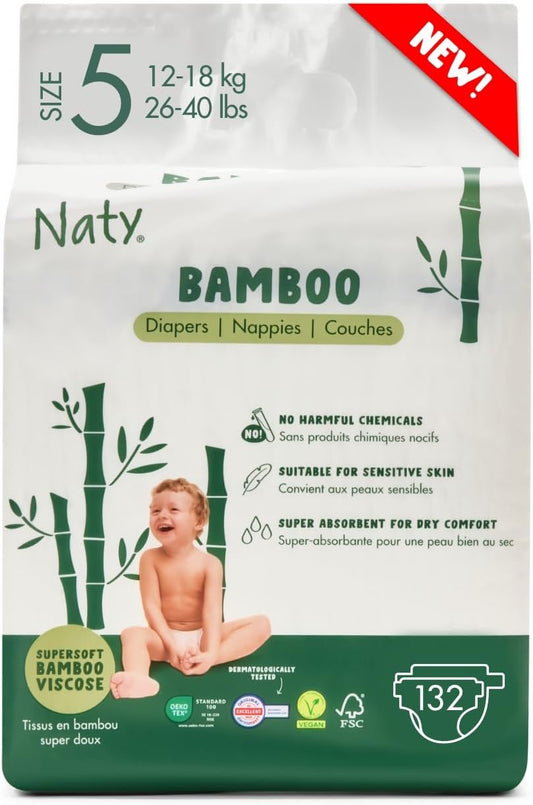 Eco by Naty Bamboo Diapers: Silky Soft, Absorbent