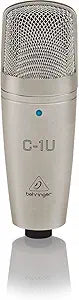 Behringer C-1U USB Studio Condenser Microphone Review