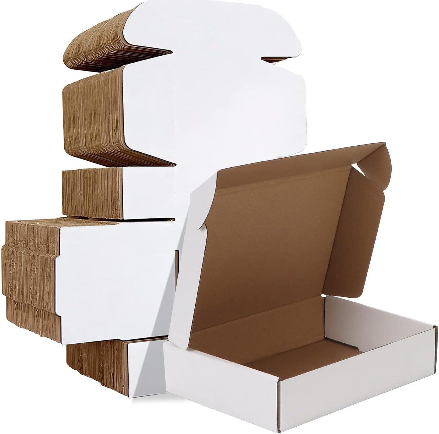 Quality 9x6x2 Shipping Boxes Set of 50 for Mailing Needs