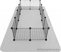 Paw Inspired 80x50 in Playpen Mat - Waterproof, Non-Slip Protector