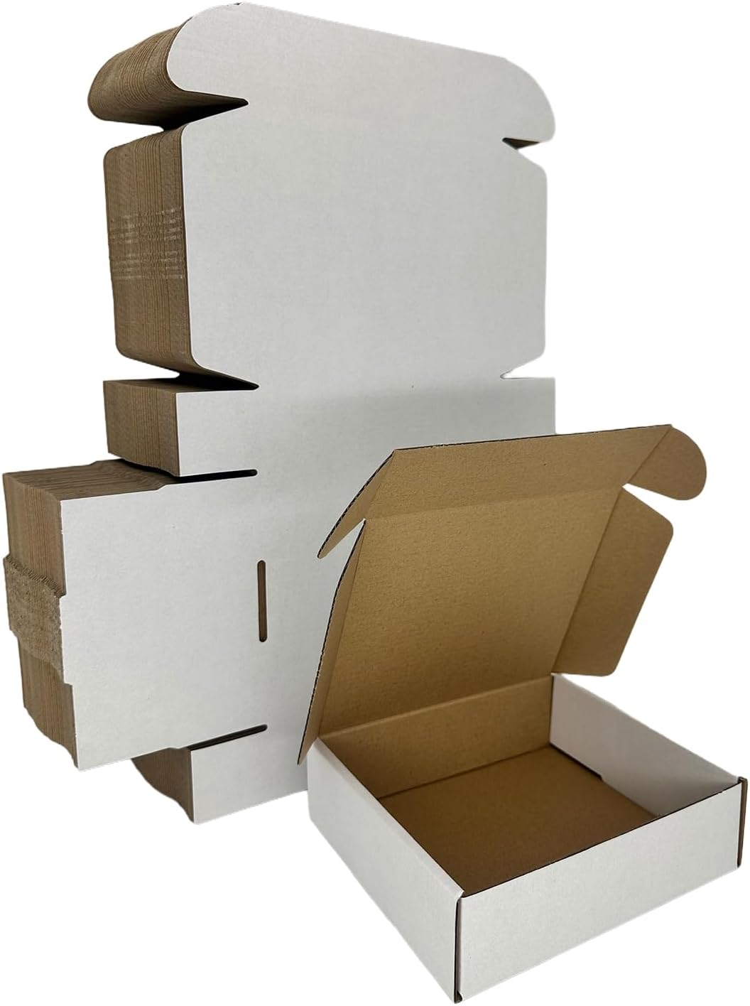 Small Shipping Boxes Set of 50 for Safe and Easy Mailing