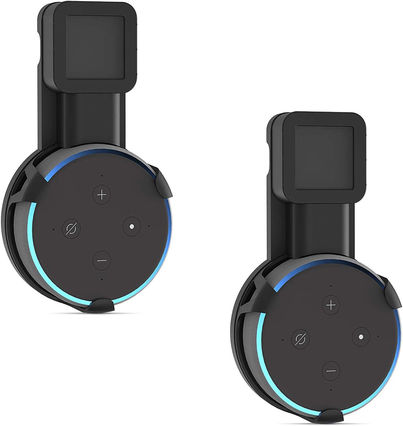 WALI Outlet Mount for Echo Dot 3rd Gen - Cable Management, 2 Pack