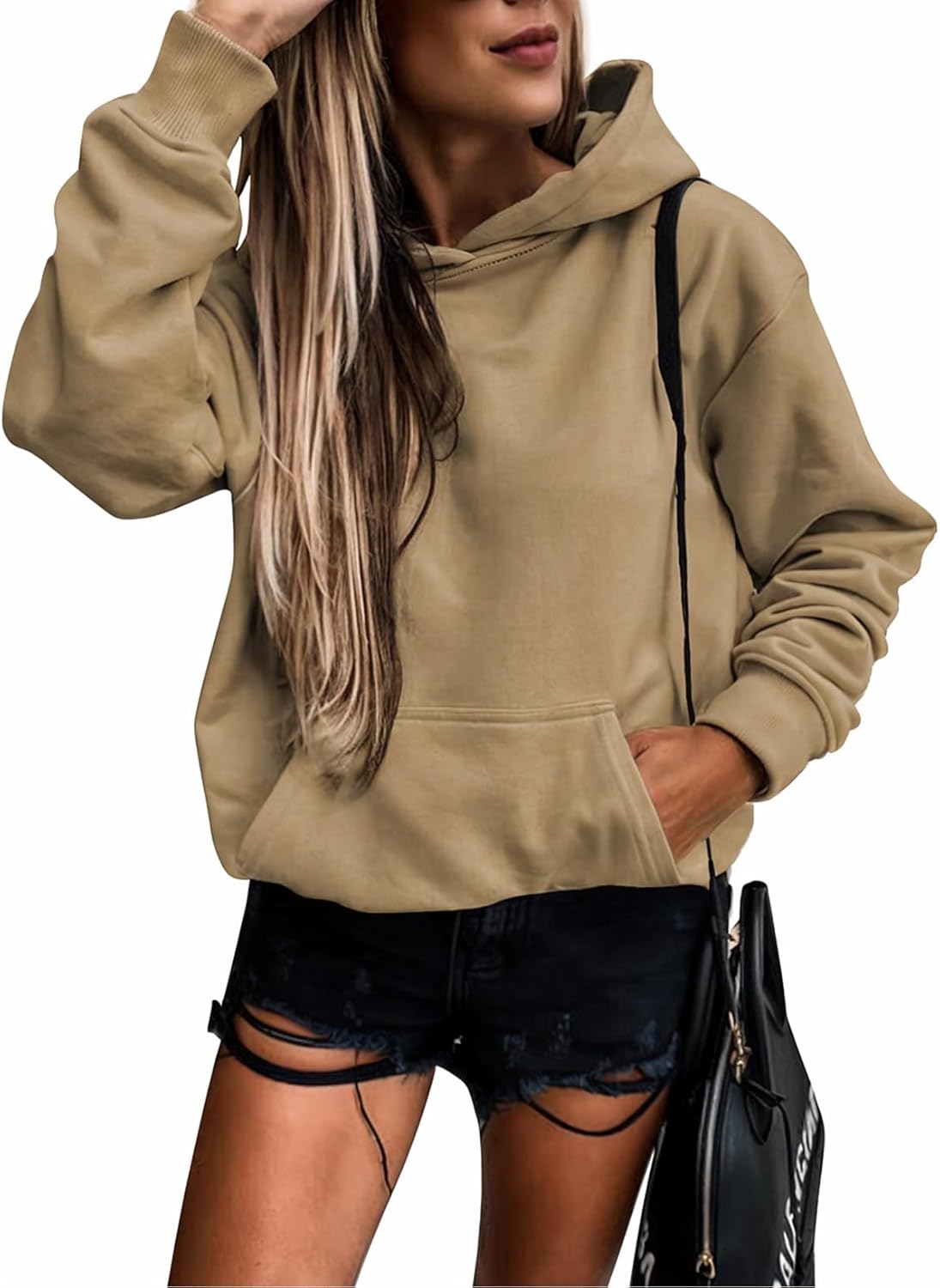 SHEWIN Women's Casual Hoodies Lightweight Pullover Tops Review