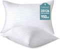 Standard Size Pillows Set of 2 - Fluffy Supportive Down Alternative