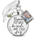 Wedding Bouquet Charm Papaw Memorial Photo Frame - Keepsake