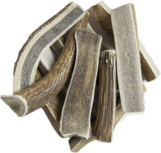 Split Elk Antlers for Dogs - Natural Chews for Aggressive Chewers