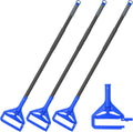 KeFanta 60 Inch Mop Handle for Heavy Duty Floor Cleaning