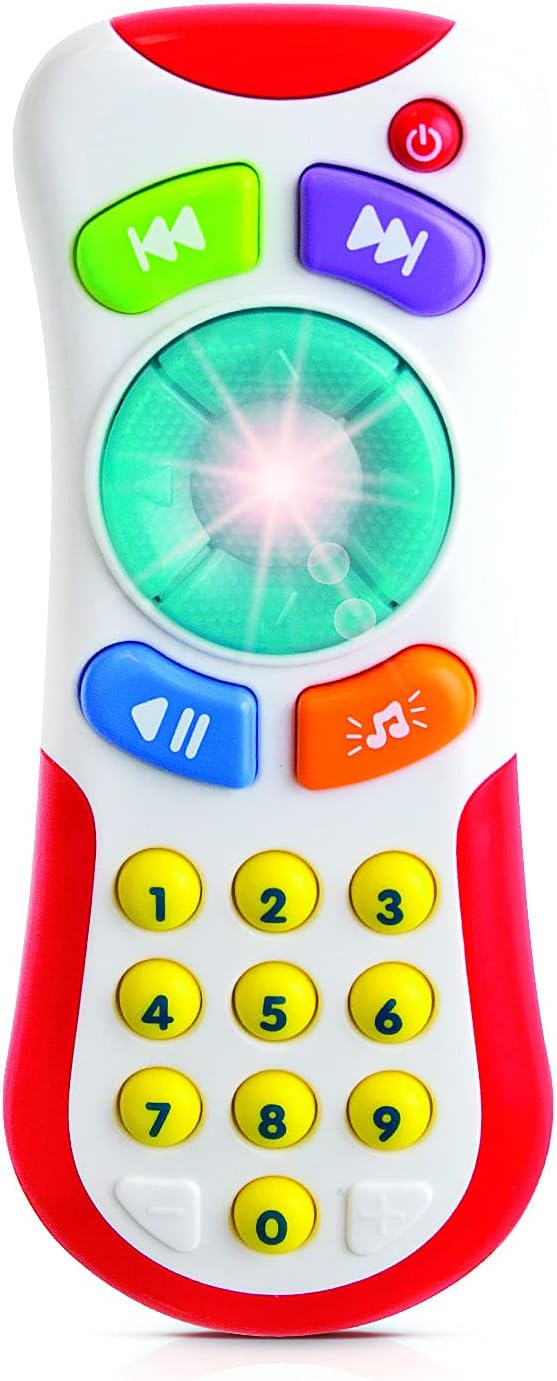 Bambiya Light-Up Baby Remote - Fun Sounds & Music