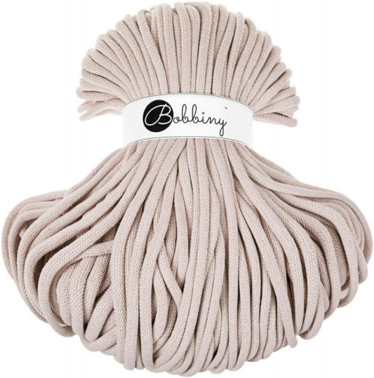 Bobbiny Jumbo 9mm Braided Macrame Cord for Creative Crafts