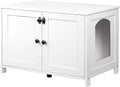 HOOBRO Litter Box Enclosure - Large Hidden Cat Litter Box Furniture