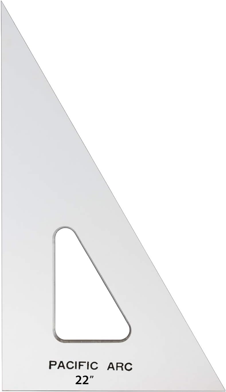 Pacific Arc Drafting Triangle 22-inch for Architects and Engineers