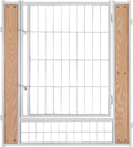 Heavy Duty Dog Playpen 32 in Height White - Foldable Indoor Outdoor