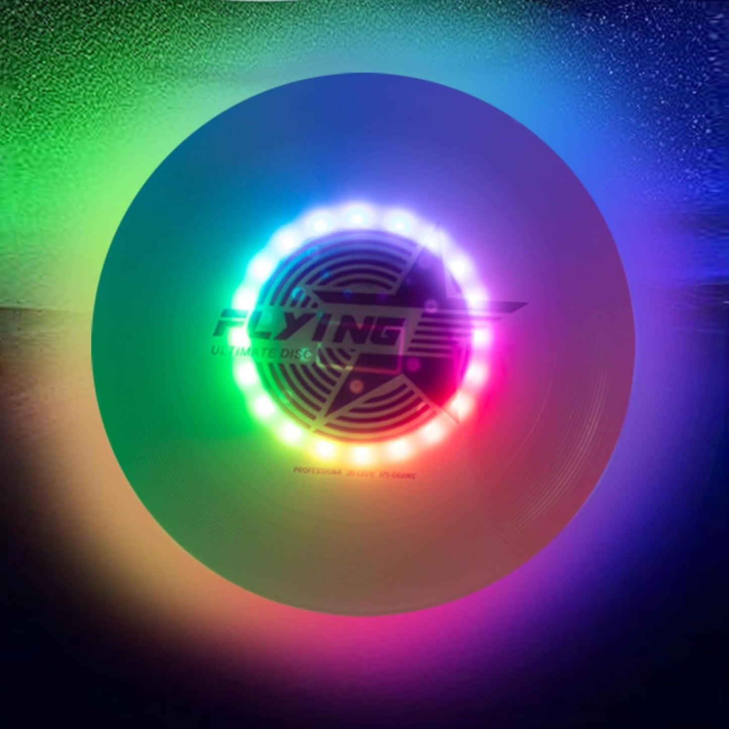 16M RGB LED Flying Disc - Ultimate Colors!