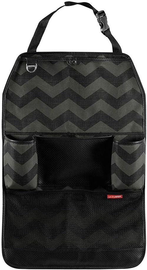Skip Hop Black Car Organizer - Style & Storage Solution
