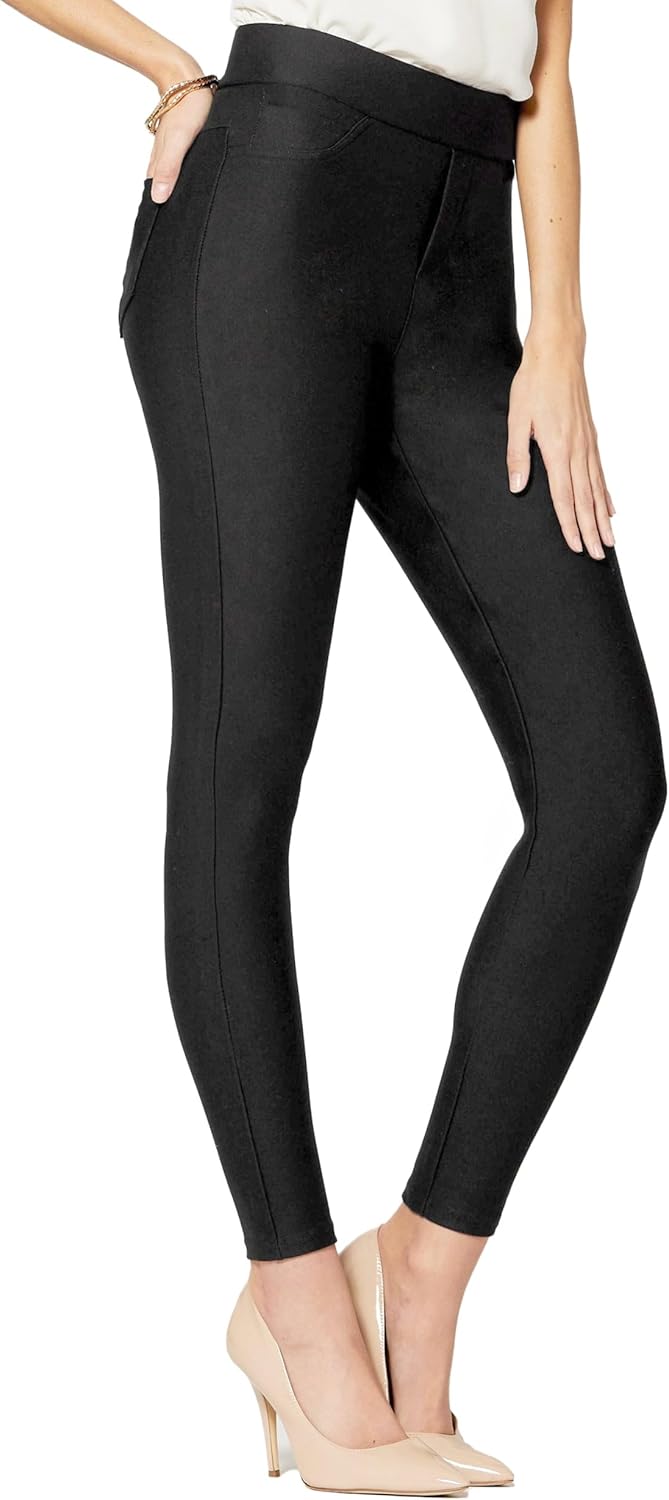 Conceited Stretch Slacks for Women - Tummy Control & Pockets