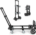 3-in-1 Convertible Hand Truck Dolly - Heavy Duty 600LB Capacity