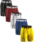 Mens Boxer Briefs 6ft Underwear for Men - No Fly Wide Waistband