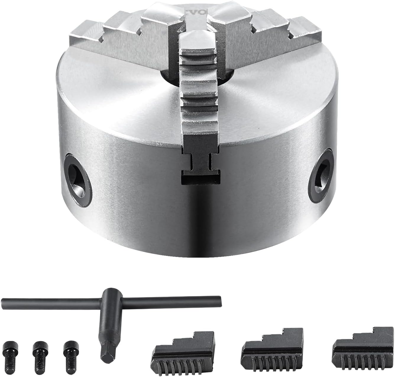 VEVOR 3-Jaw Lathe Chuck for Precision Machining and Drilling