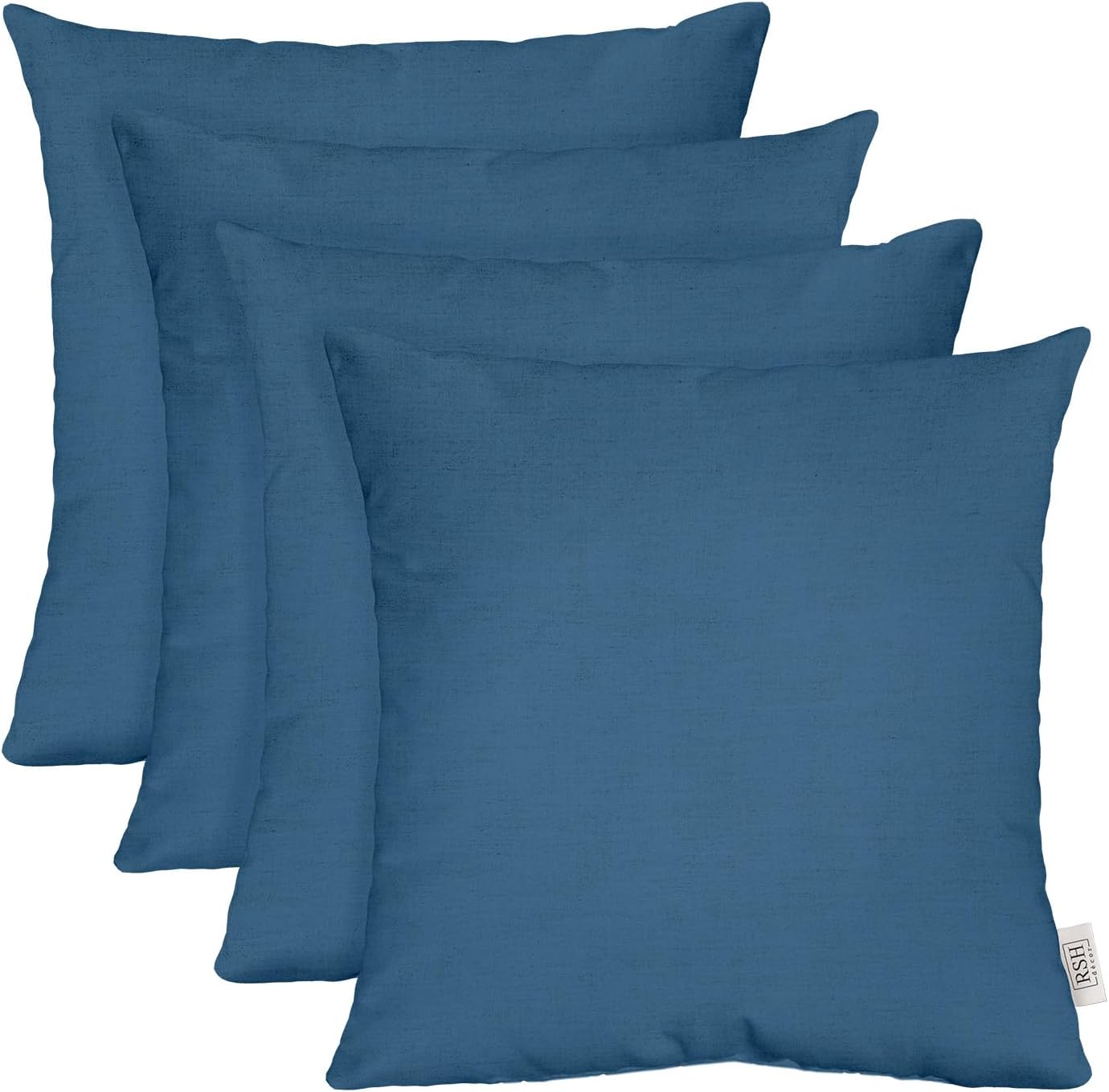 Sunbrella Outdoor Square Throw Pillows Set of 4 | 24in x 24in