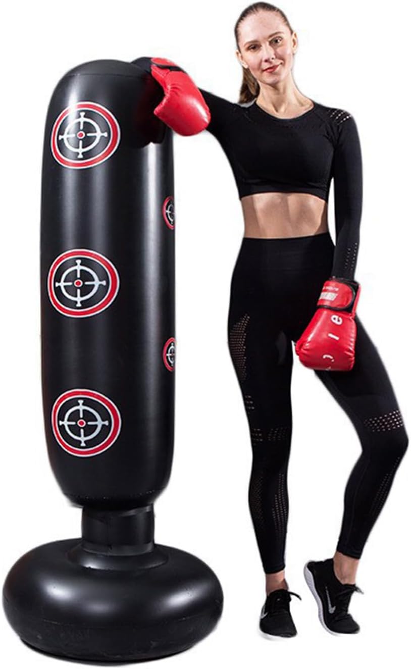 Inflatable Freestanding Punching Bag for Adult Training
