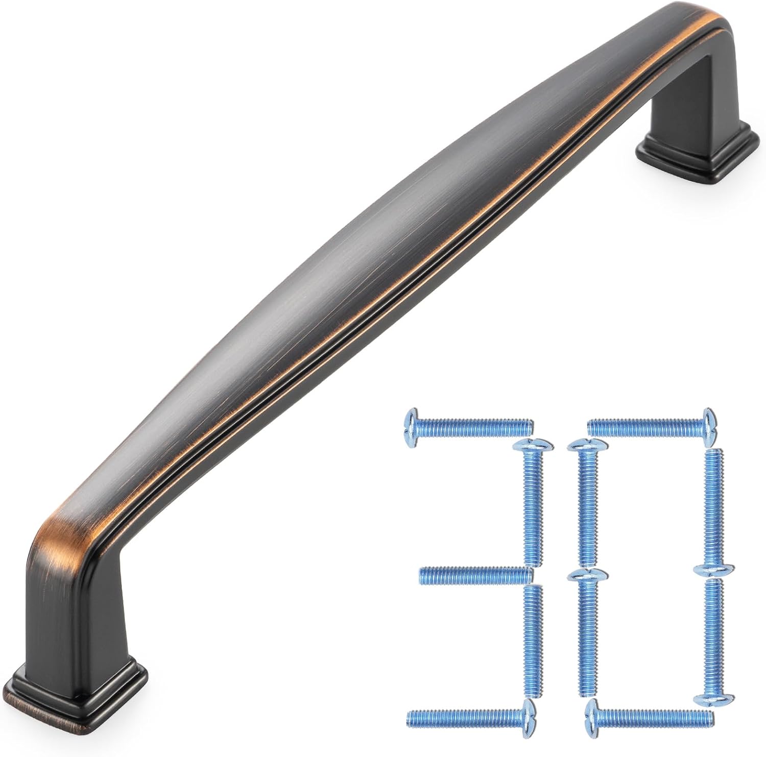 KOOFIZO 30 Pack 5 Inch Oil Rubbed Bronze Kitchen Cabinet Pulls