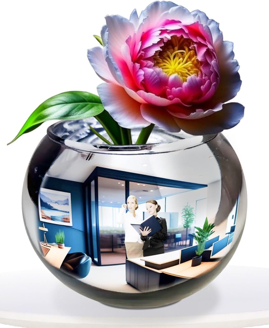 Skywin 8 Cubicle Mirror - See Behind You!