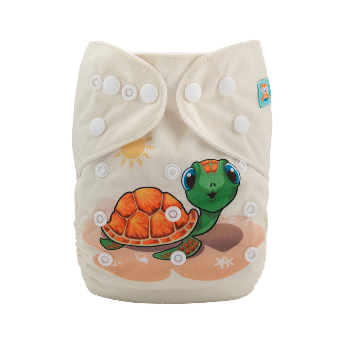 ALVABABY One Size Cloth Diaper Set - 2 Inserts Included