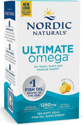 Ultimate Omega Lemon Flavor - High-Potency Omega-3 for Heart & Brain