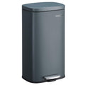 SONGMICS 8 Gallon Stainless Steel Trash Can with Soft Close Lid