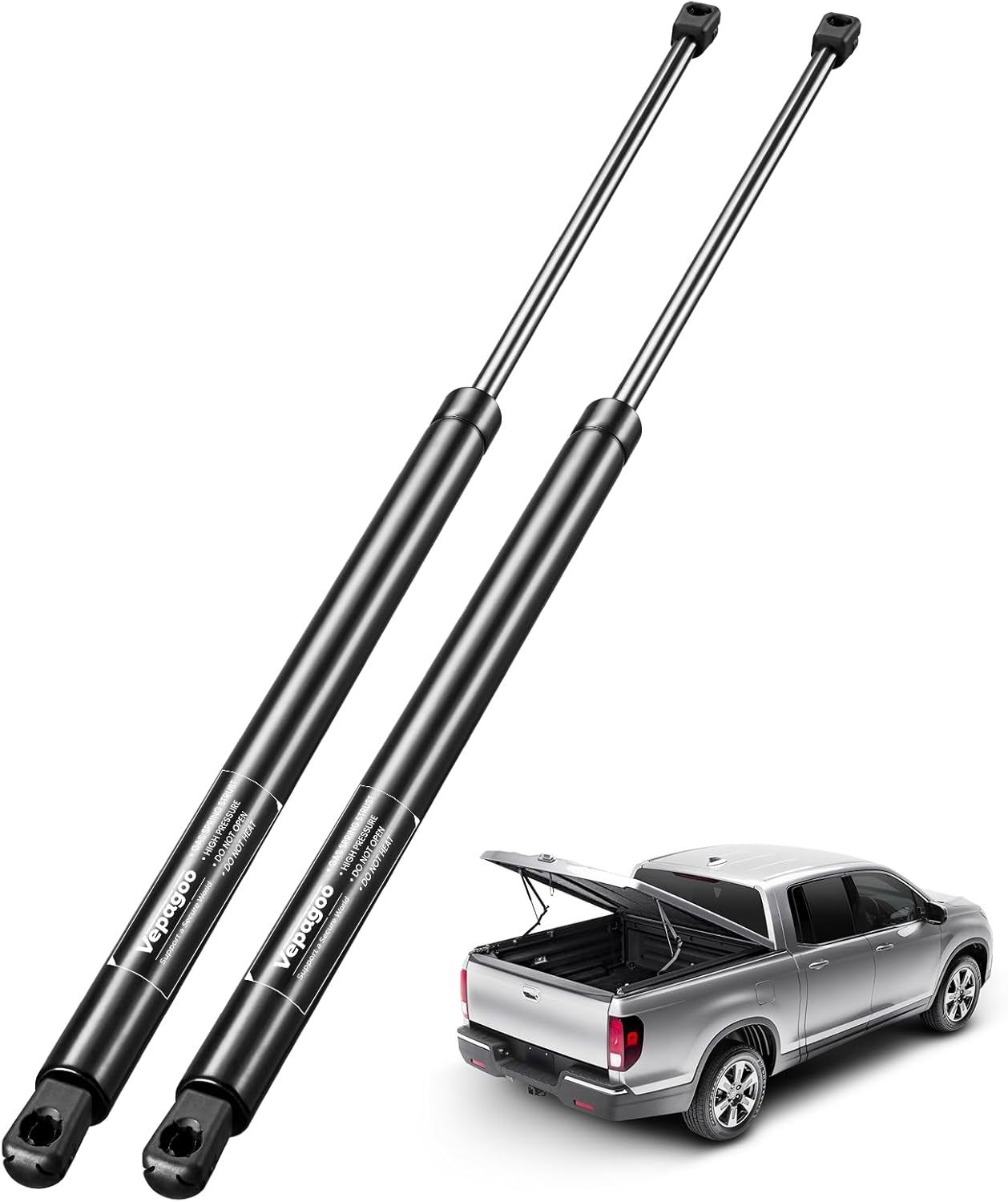 Vepagoo 26in 150Lb Tonneau Lift Support for Truck Bed Covers