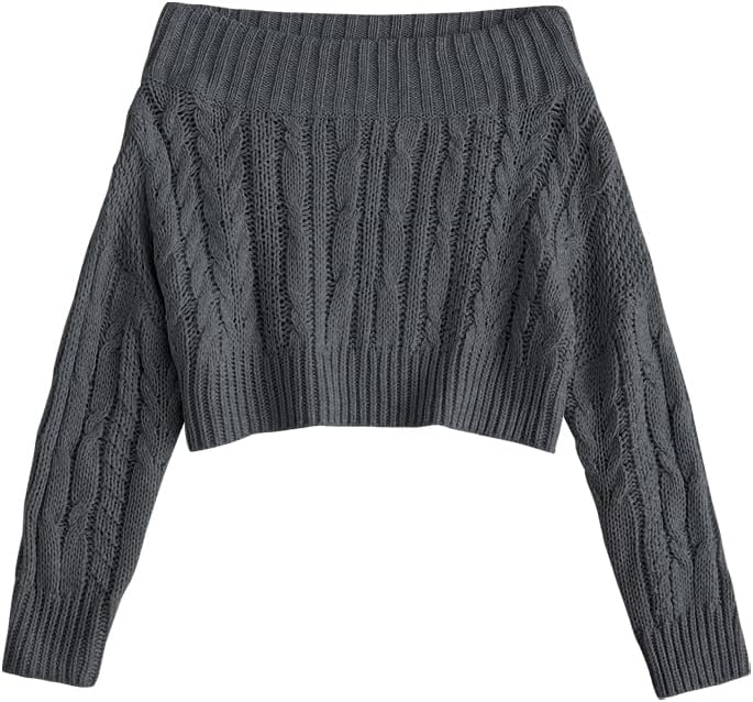 Stylish V Neck Button Knit Crop Sweater for Women by ZAFUL