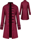 Mens Vintage Tailcoat Jacket for Men - Gothic Steampunk Frock Coat