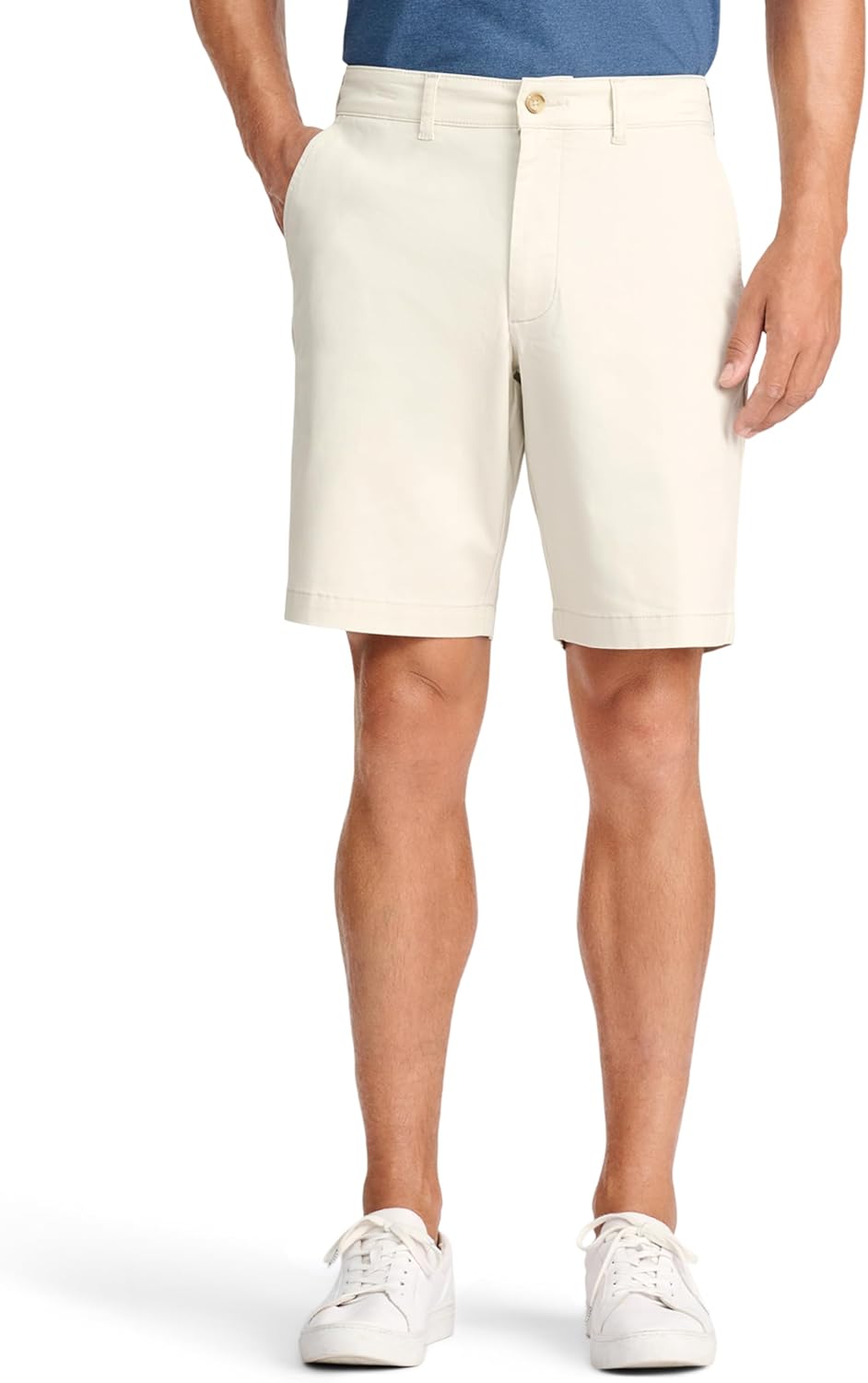 IZOD Men's Saltwater 9.5in Flat Front Chino Short Review