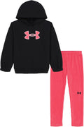 Baby Girls UA Terrazzo Leopard Heart Set by Under Armour for Comfort
