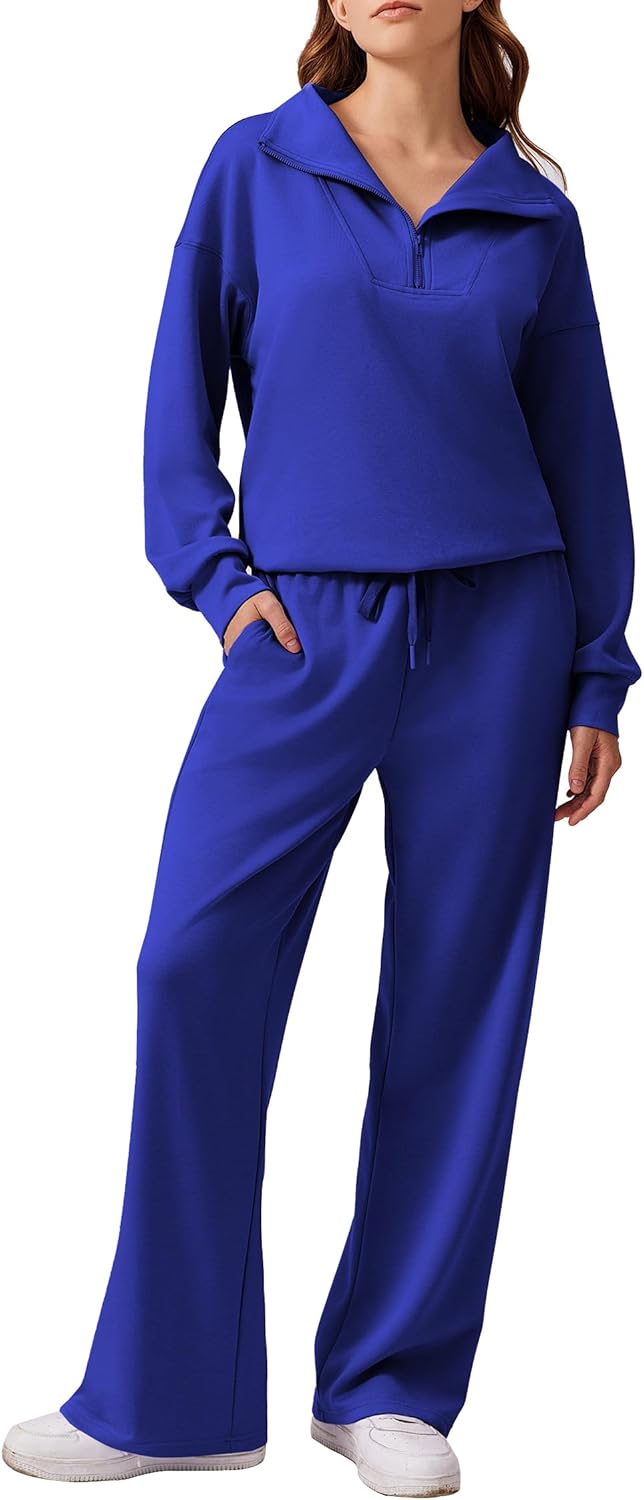 Stylish 2 Piece Sweatsuit Set for Women by PINSPARK - Fall 2025