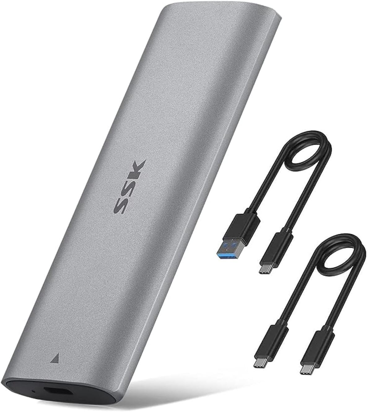 SSK NVMe Enclosure: Ultra-Fast USB C Gen 2 10Gbps