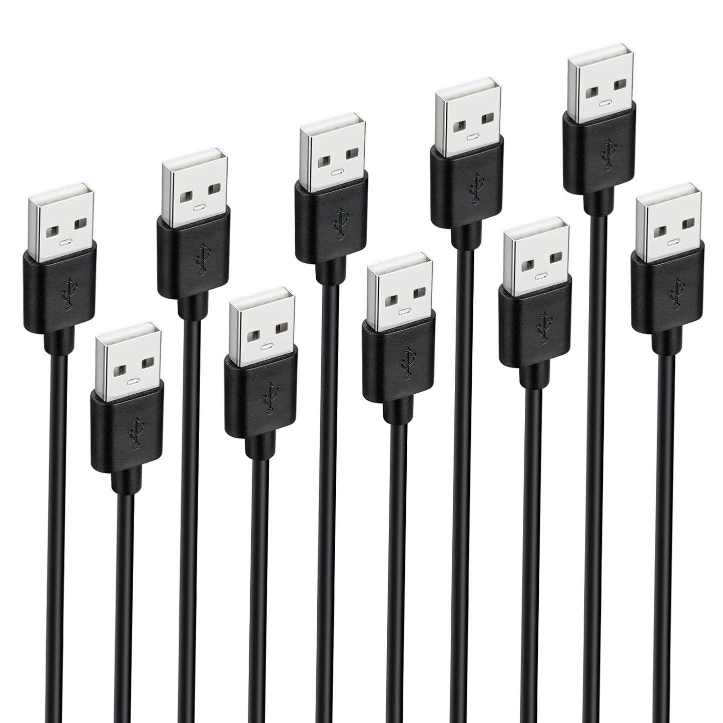 Fast Data Transfer: Smays 5-Pack USB A to USB A Cable