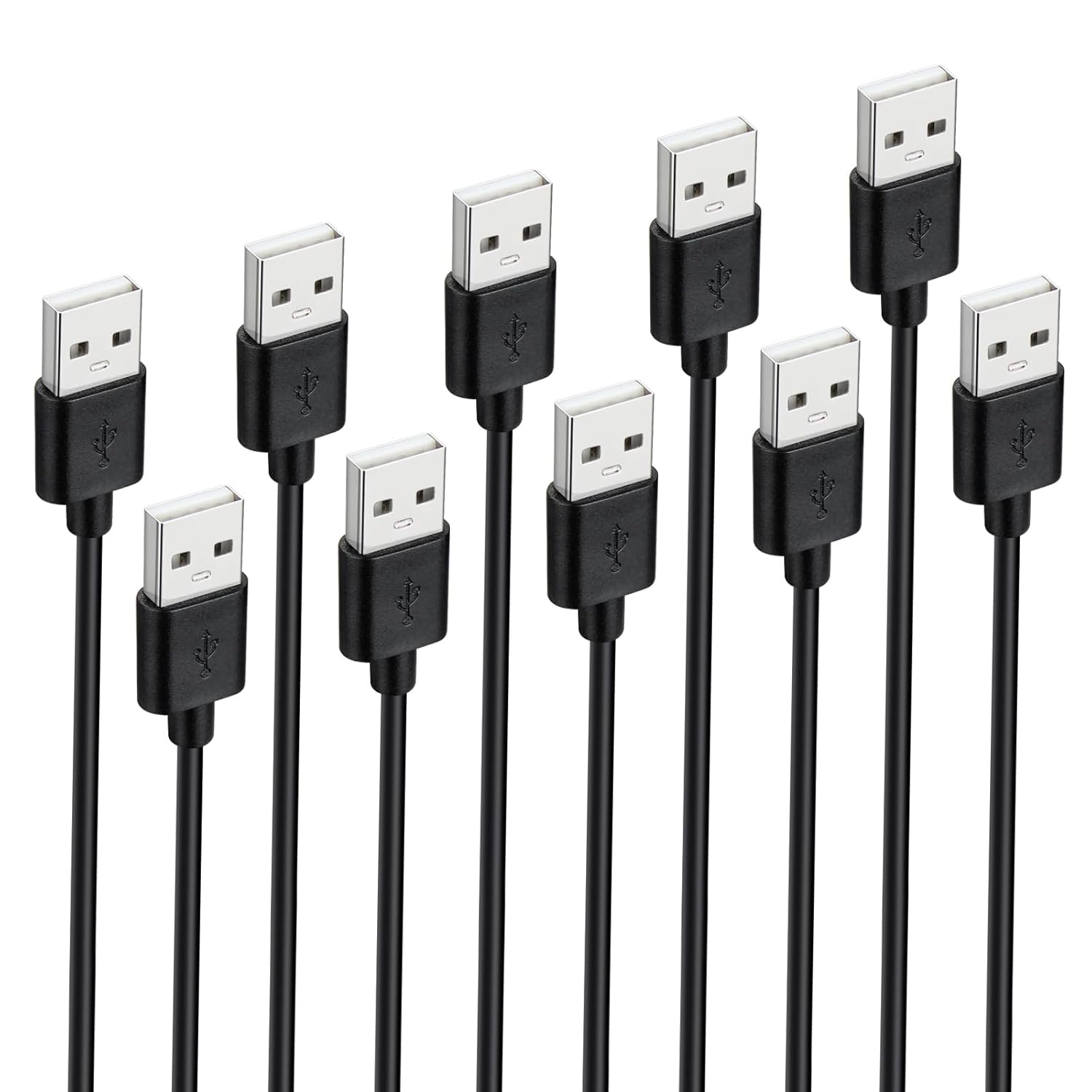 Fast Data Transfer: Smays 5-Pack USB A to USB A Cable