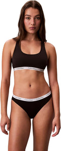 Calvin Klein Women's Carousel Logo Cotton Stretch Bikini (Style H592)