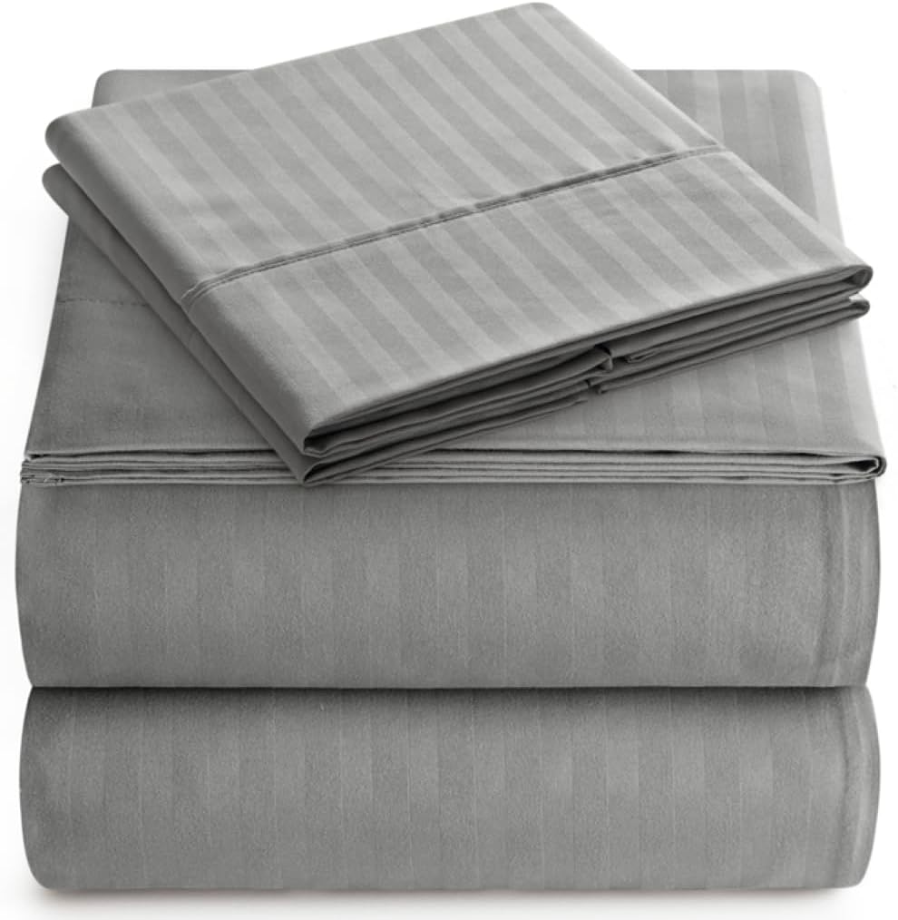 Elaine Karen Full Sheet Set - Soft Cooling Deep Pocket Bedding