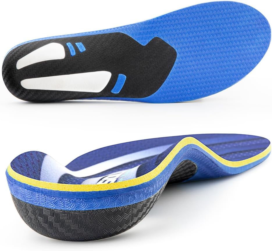 VALSOLE Plantar Fasciitis Arch Support Insoles for Pain Relief