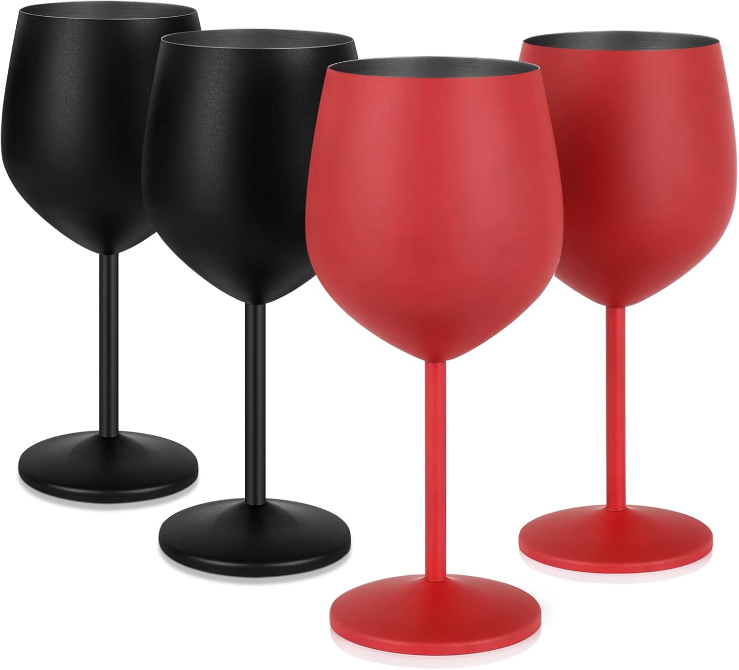 Stainless Steel Wine Glasses Set of 4 for Every Occasion