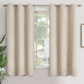 Champagne Blackout Curtains 68 in Length for Living Room - Thermal
