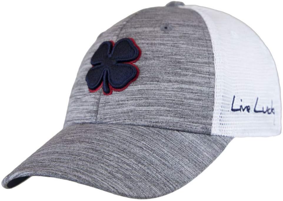 Black Clover Premium Flex Cap - Perfect Luck Charcoal-White-Red-Navy