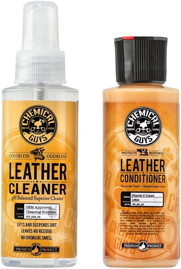 Chemical Guys Leather Care Kit - Refresh All Leather