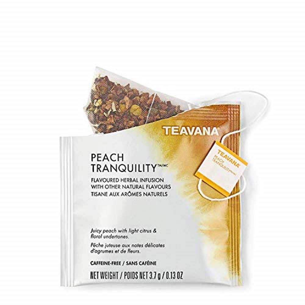 Starbucks Teavana Tea Sachets for a Refreshing Peach Experience