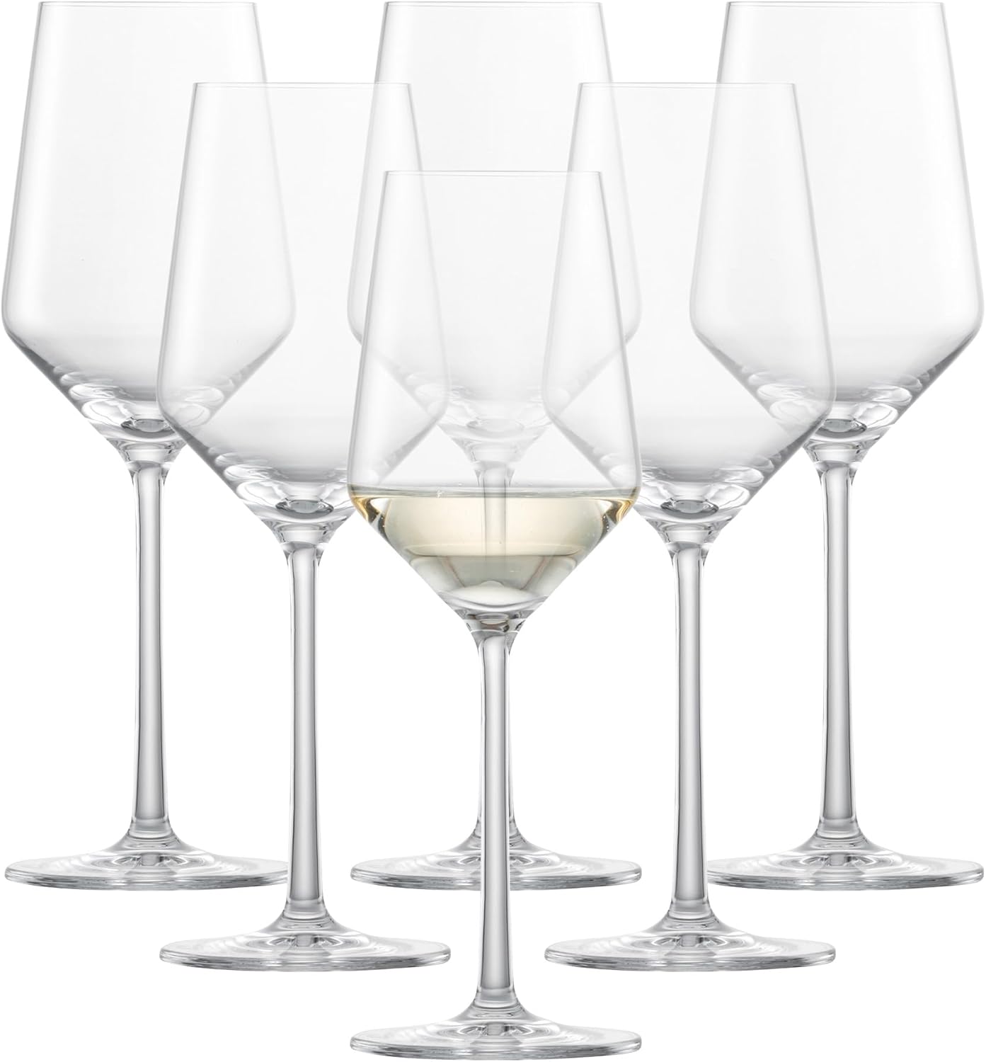 Pure Riesling White Wine Glass Set of 6 - Dishwasher-Safe Tritan