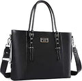 MOSISO PU Leather Laptop Tote Bag for Women 13-13.3 in - Slim