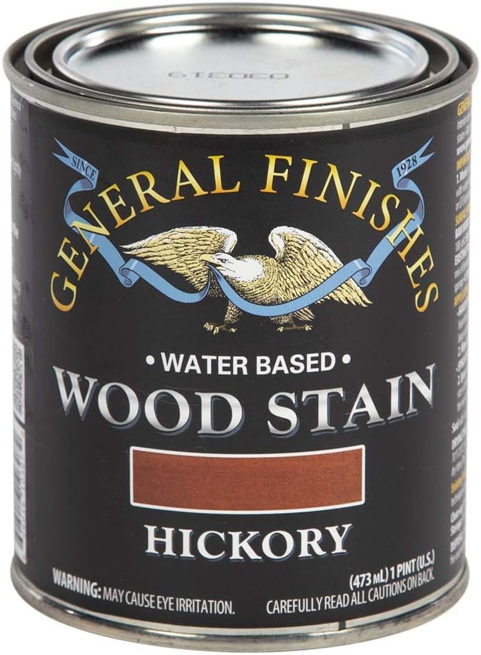 General Finishes Water Based Wood Stain in Rich Hickory Shade