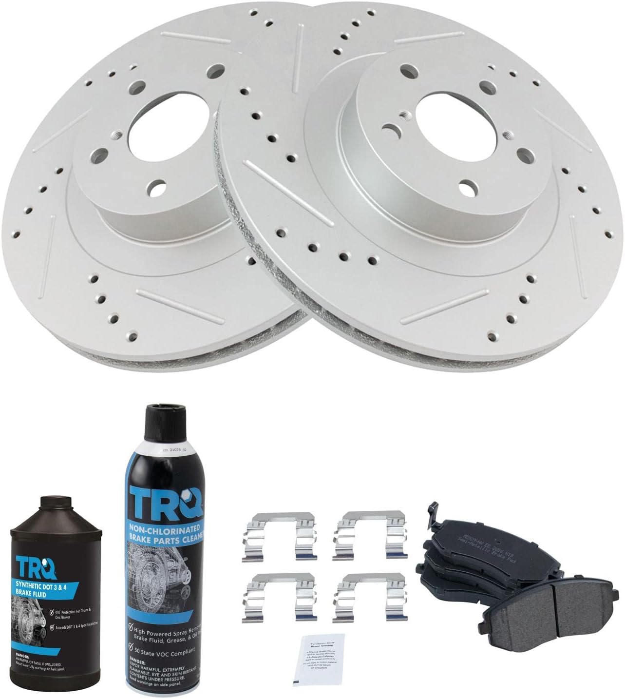 Performance Semi-Metallic Brake Pad & Rotor Kit for Subaru